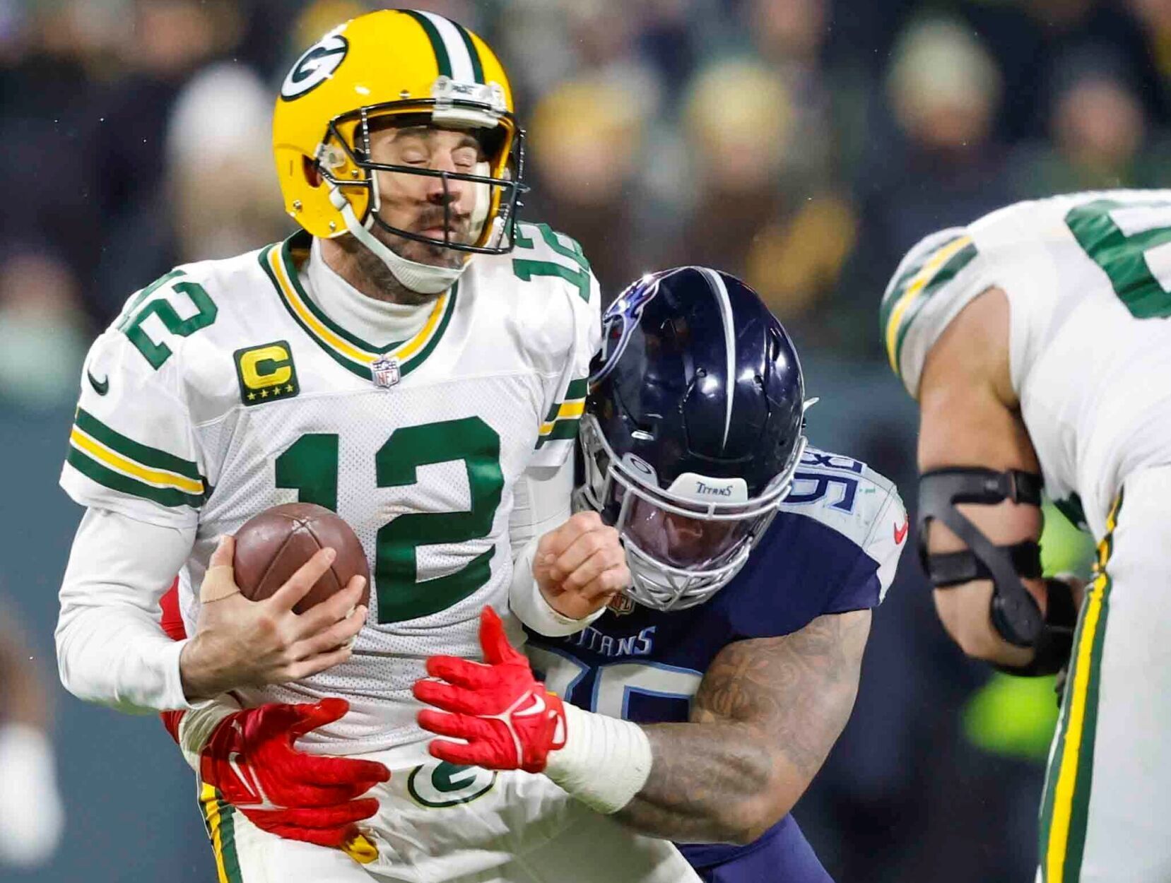 rodgers sack 11-23